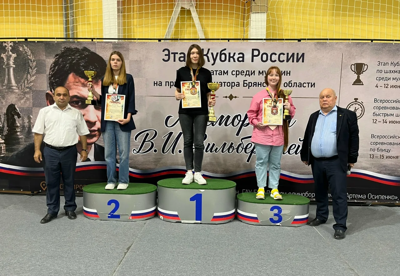 📣Студентка филиала стала призёром Всероссийских соревнований по быстрым шахматам
📅С 11 по 14 июня 