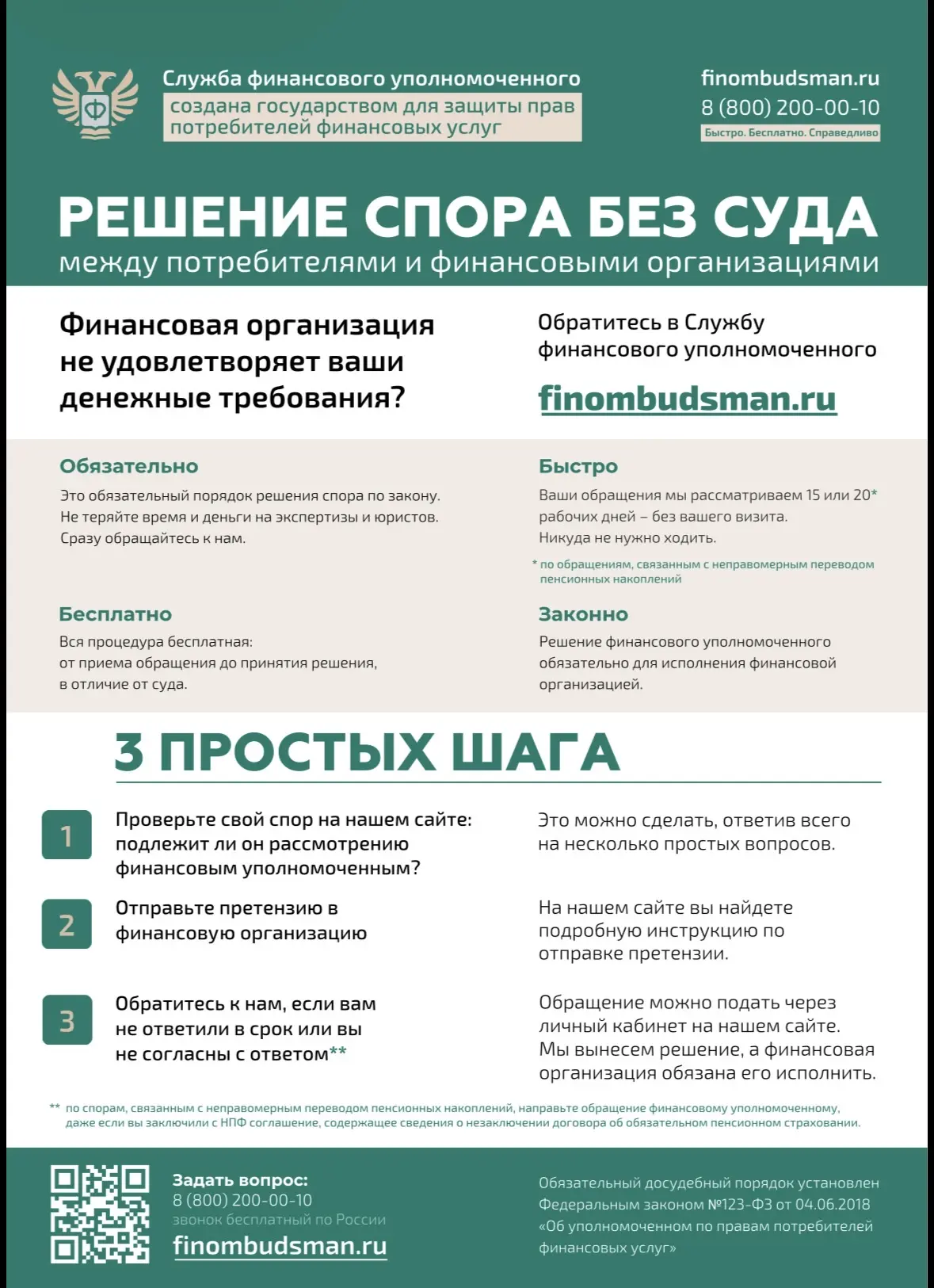 Как защитить свои права при незаконном переводе пенсионных накоплений (спор с НПФ).
📌Информация в к
