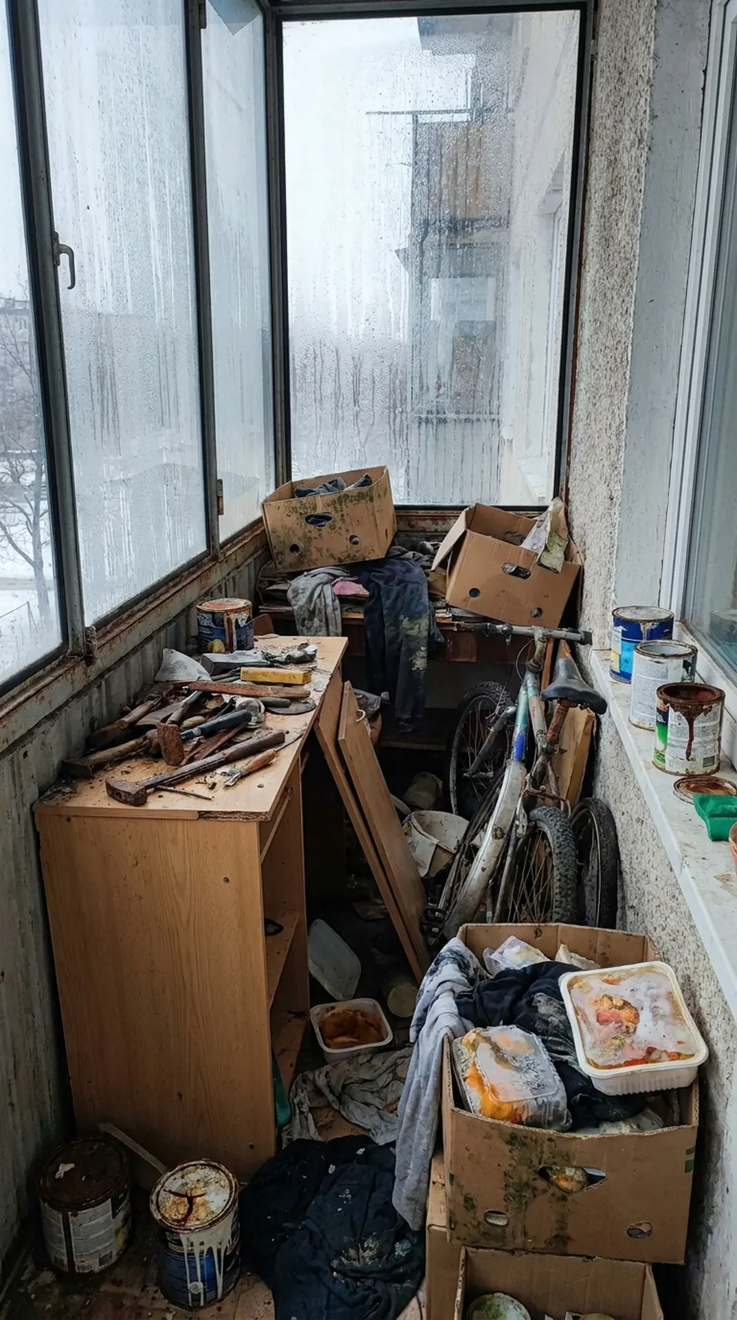 🏠Неутеплённый балкон: что лучше не хранить
Если балкон не утеплён и не защищён от влаги, перепады т