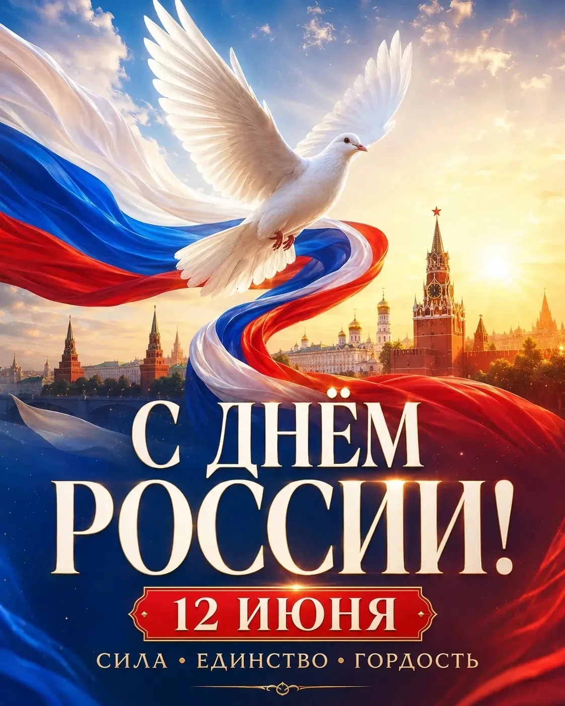 12 июня — особенный день для каждого из нас. Это День России, наш главный государственный праздник!
