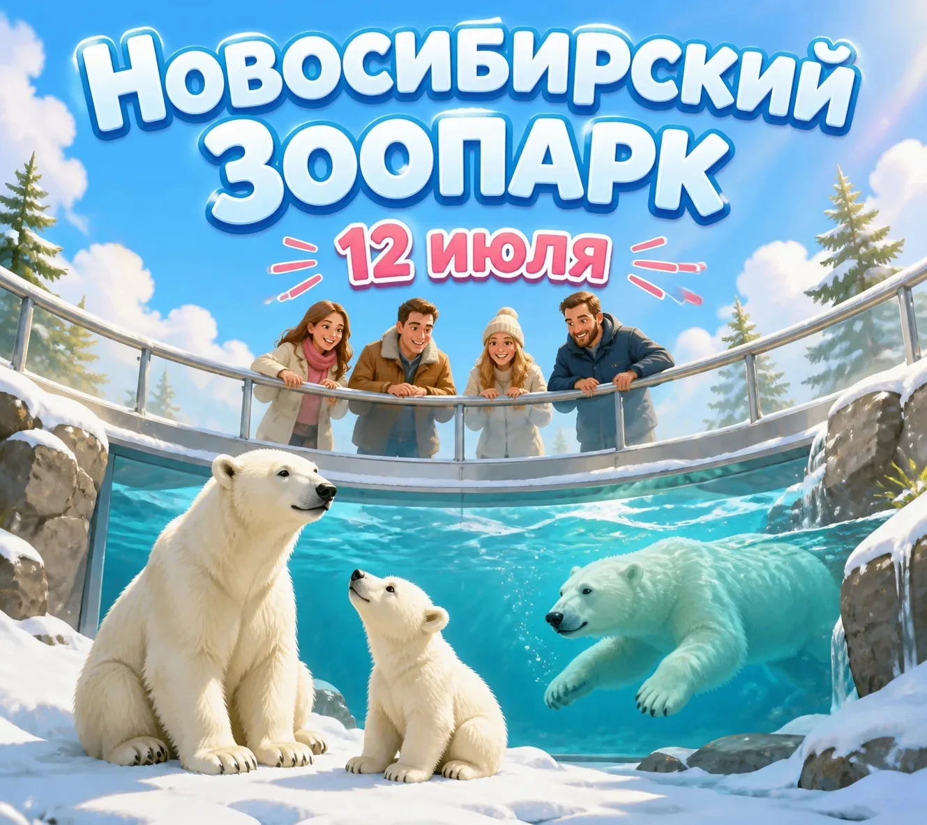 🌿🦁 Июльское приключение в мире животных: Едем в Новосибирский зоопарк! ☀️🍦

Друзья, лето в самом 