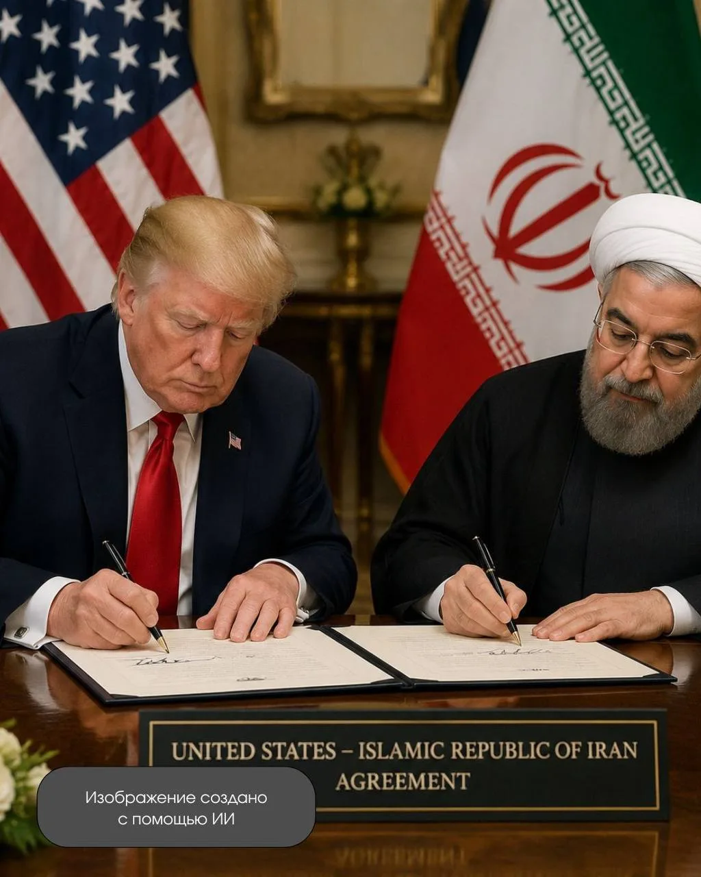 Axios: США и Иран дистанционно подписали меморандум о взаимопонимании по прекращению войны и открыти