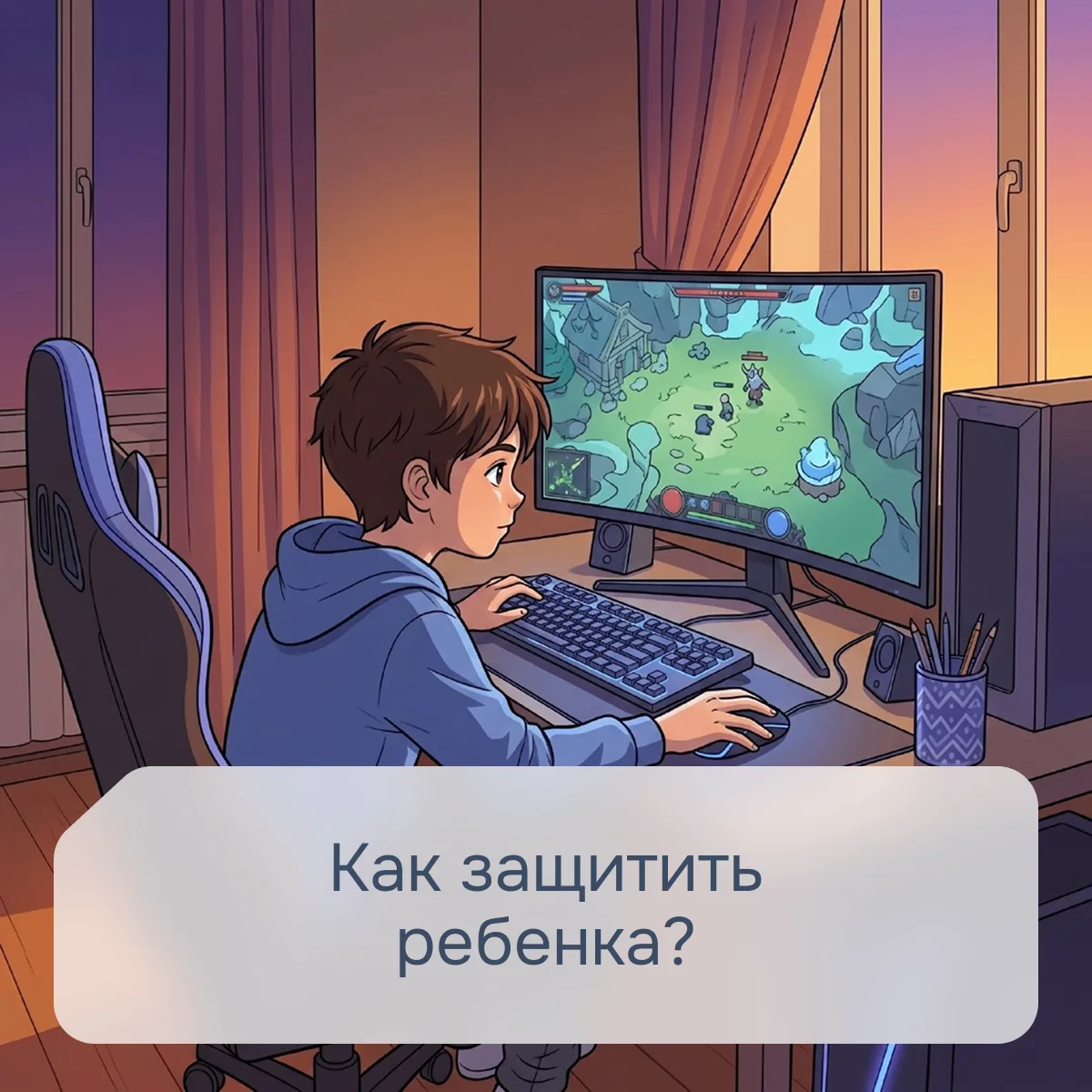 С Днем защиты детей!

Сегодня дети с ранних лет осваивают гаджеты и цифровые сервисы. К сожалению, э