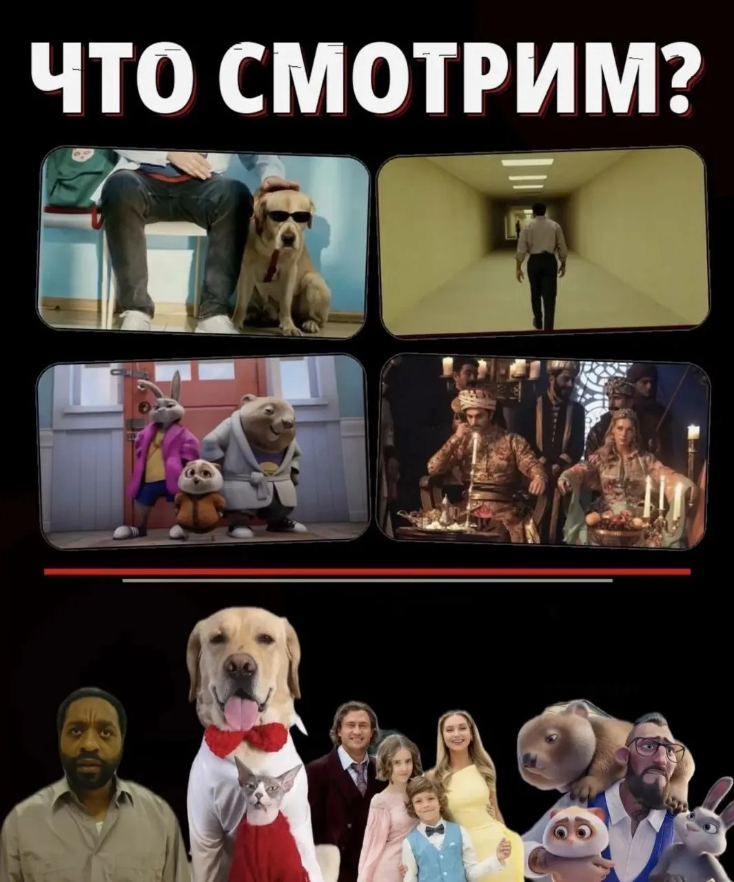 Топ - новинки в «Луки Парк Синема»

Два фильма для семейного просмотра, два фильма для взрослых зрит