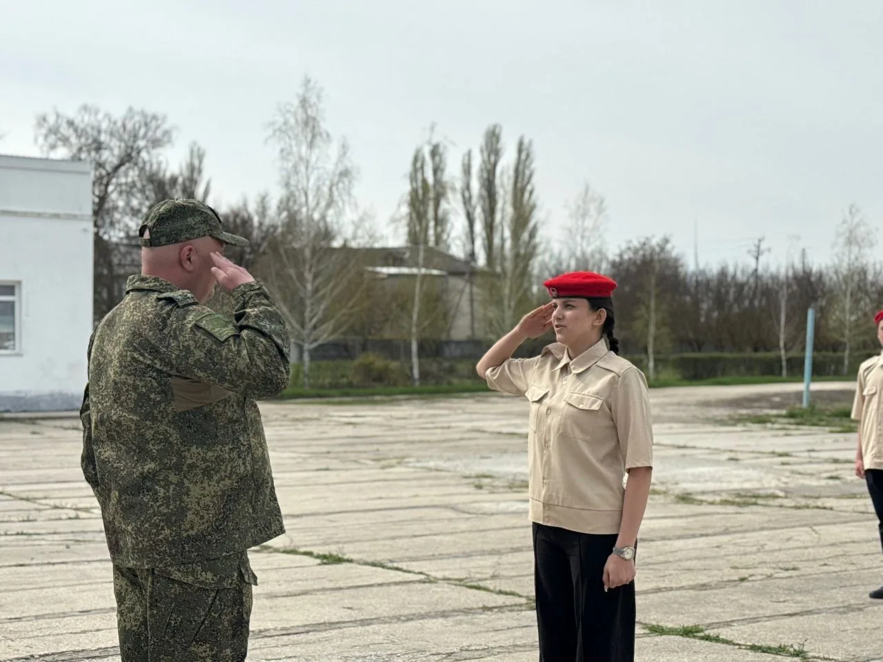 ✅Построение нашей команды «Патриоты Крыма».

Наш командир – Сухина Эльвира!
С построением мы справил