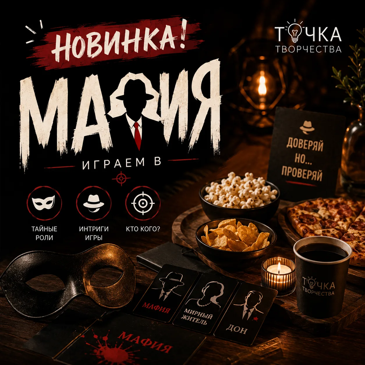 НОВИНКА В ТОЧКЕ ТВОРЧЕСТВА!!!! 🔥

24 мая в 17.00

Урааа! 😍
Вы так долго просили — и мы наконец это