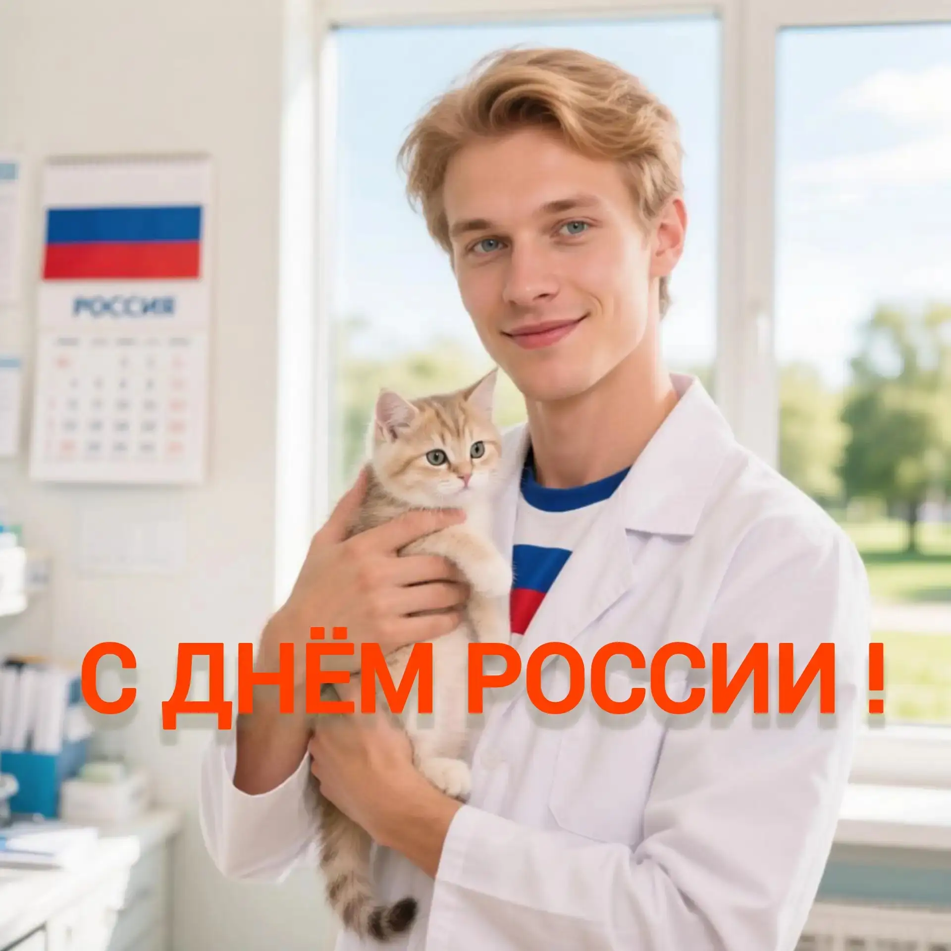 С Днём России! 🇷🇺

Дорогие коллеги, друзья и все жители России!

Поздравляем вас с нашим главным г