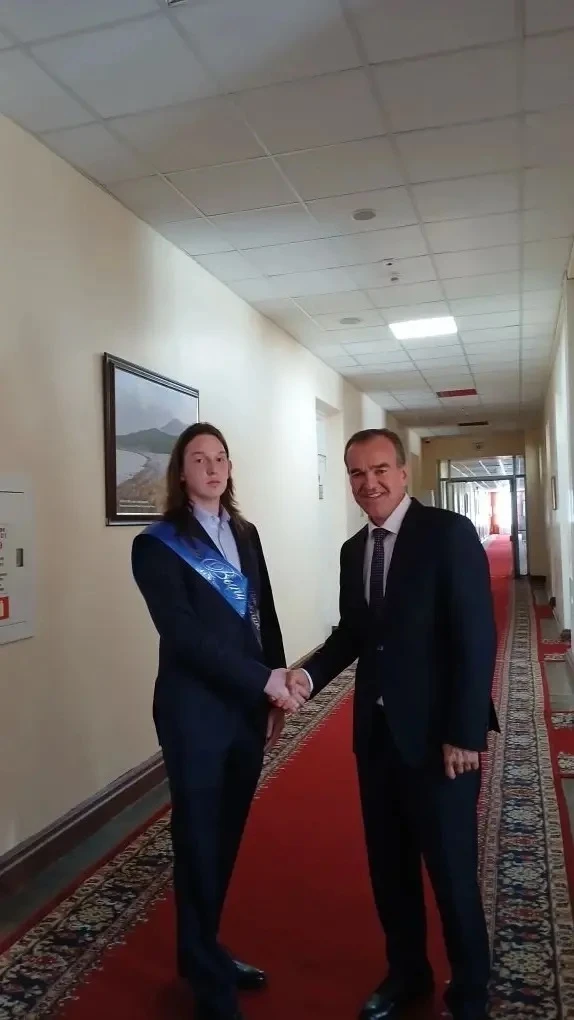 Сегодня Вениамин Иванович Кондратьев - губернатор Краснодарского, встретился с талантливыми и одарен