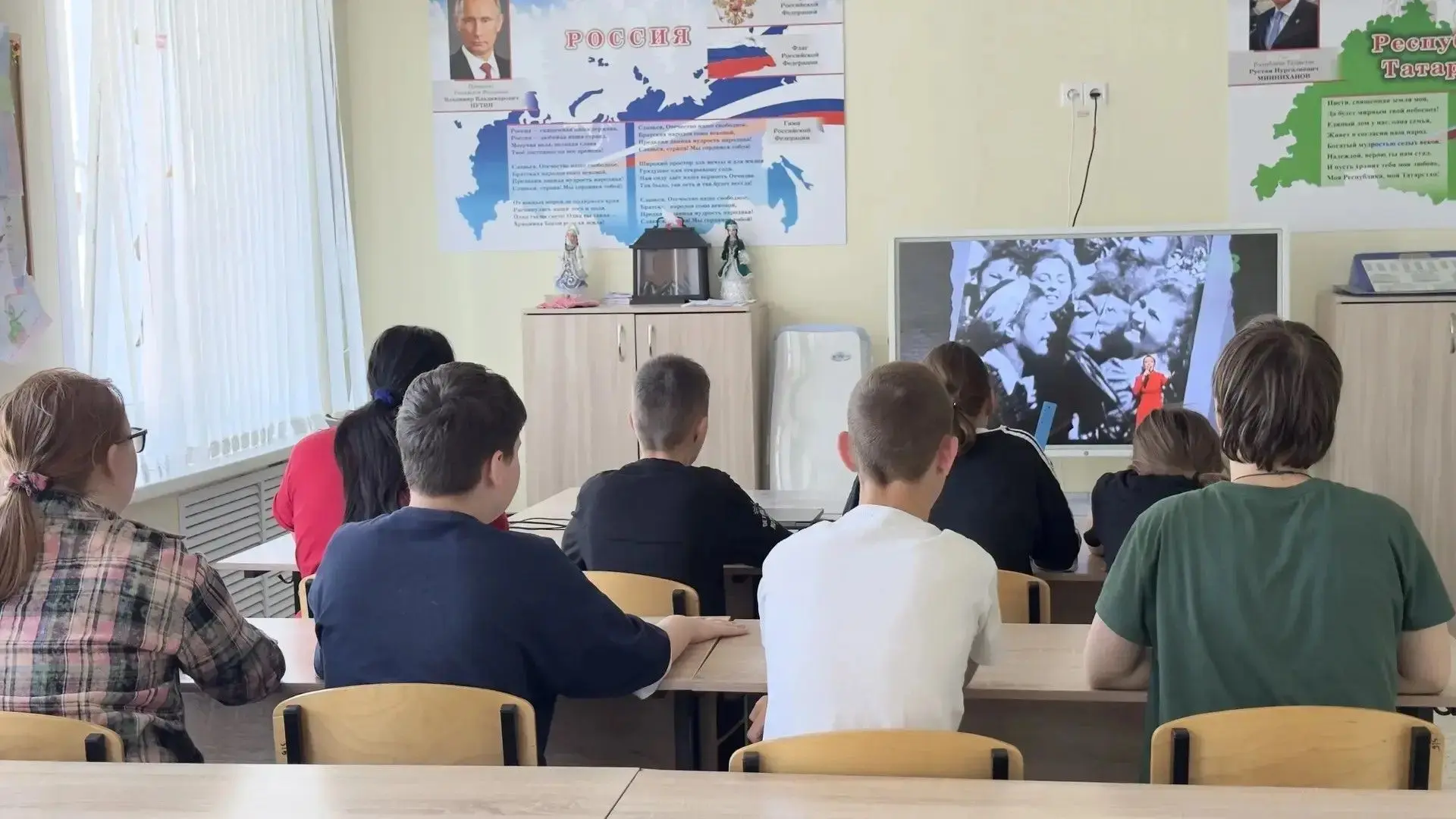 В День памяти и скорби для воспитанников был организован показ видеоверсии спектакля-реквиема «Кажды