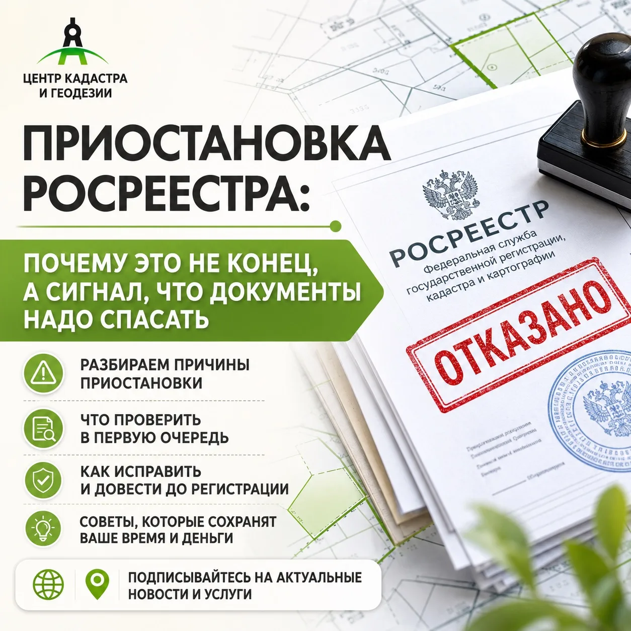 ПРИОСТАНОВКА РОСРЕЕСТА почему это не конец, а сигнал, что документы надо спасать 🆘

🔍Росреестр при