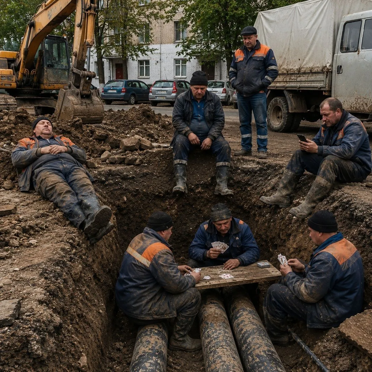 Ну что, у вас уже отключили горячую воду ?!
У нас - ДА! 😏

Важный момент: отключать горячую воду «к