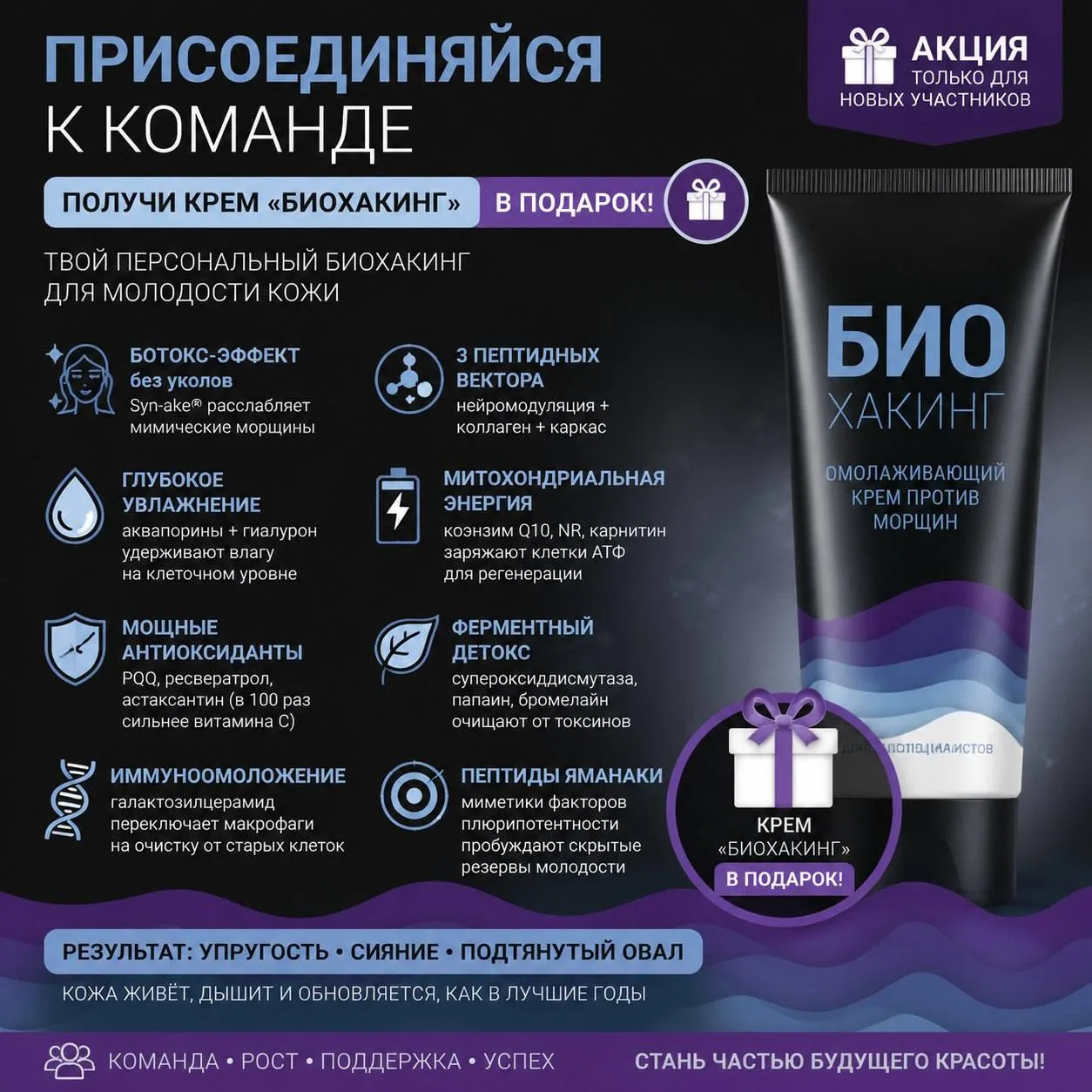 Напишите «Шаги» в комментарии к этому посту и мы пришлем Вам план действий для получения этого шикар
