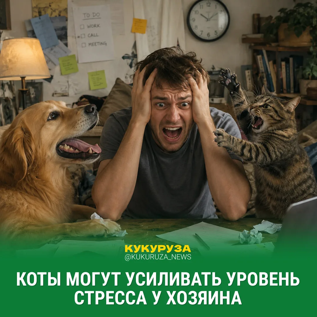 Питомцы перестали быть лекарством от стресса 💔

Ученые в Нидерландах изучали владельцев кошек и соб
