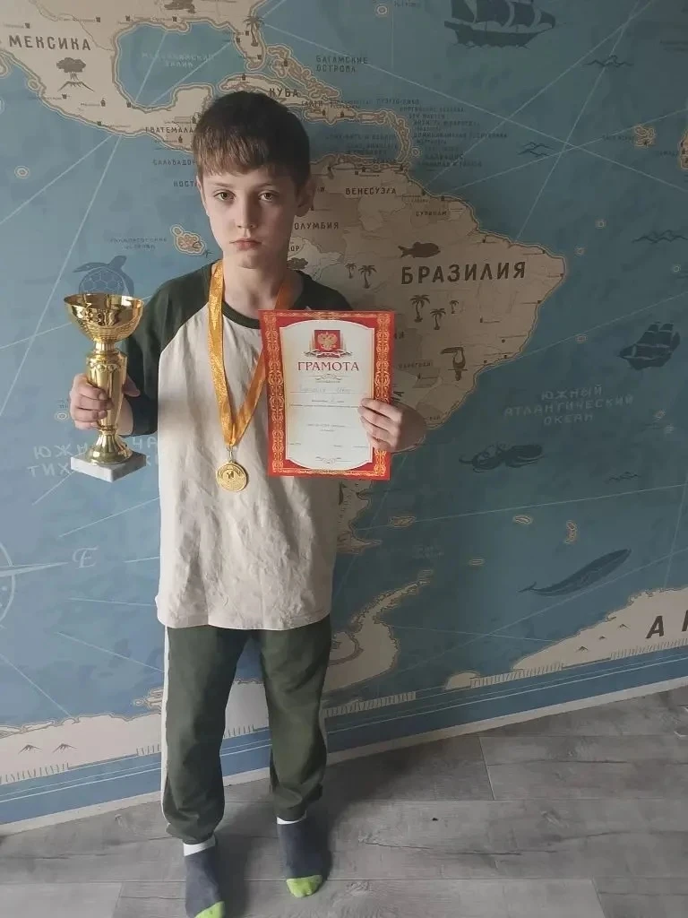 🎉Поздравляем Черкасова Ивана, ученика 5 «М» класса 🎉Итоговый турнир по самбо 🤼‍♀️🏆🏅
🥇 I место�