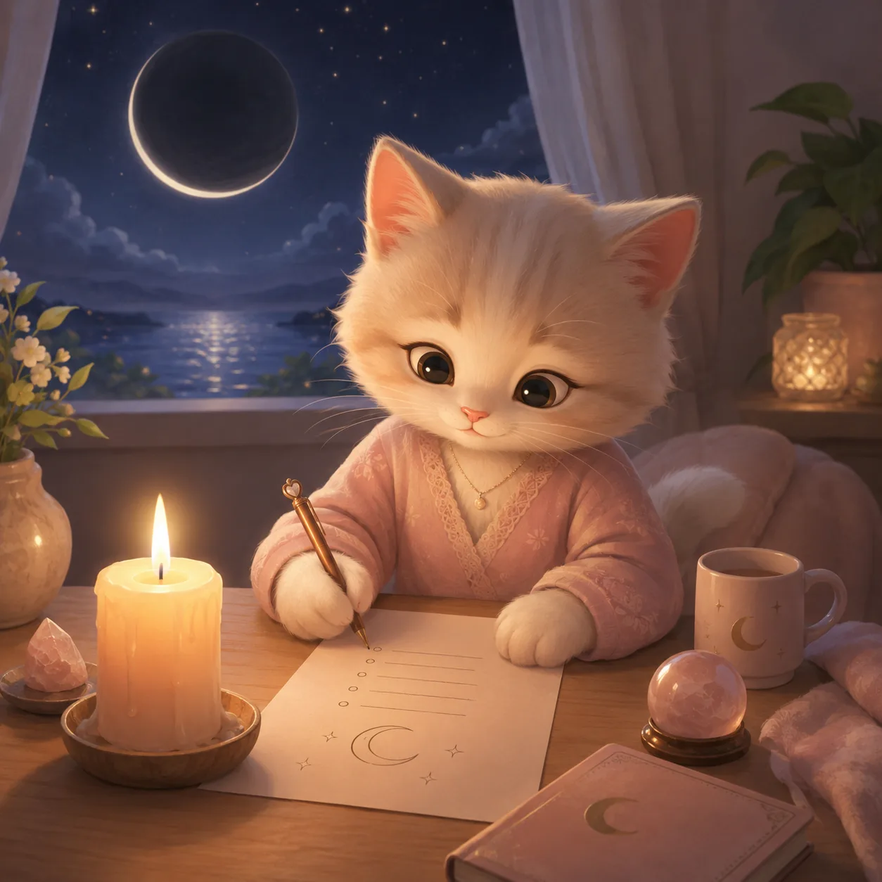 🧘 ПРАКТИКА: «МАЯК НАМЕРЕНИЙ» 🕯📝

🎯 Настройка: Проводите практику вечером, когда Луна в Раке созд