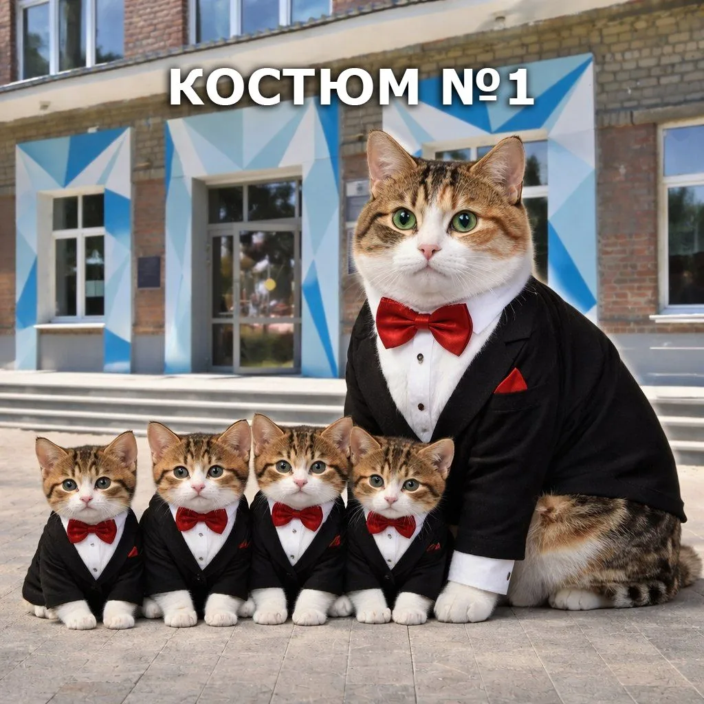 🐈 Помогите Мусе с мусятами выбрать костюм на защиту диплома 

#УрТИСИ #СибГУТИ