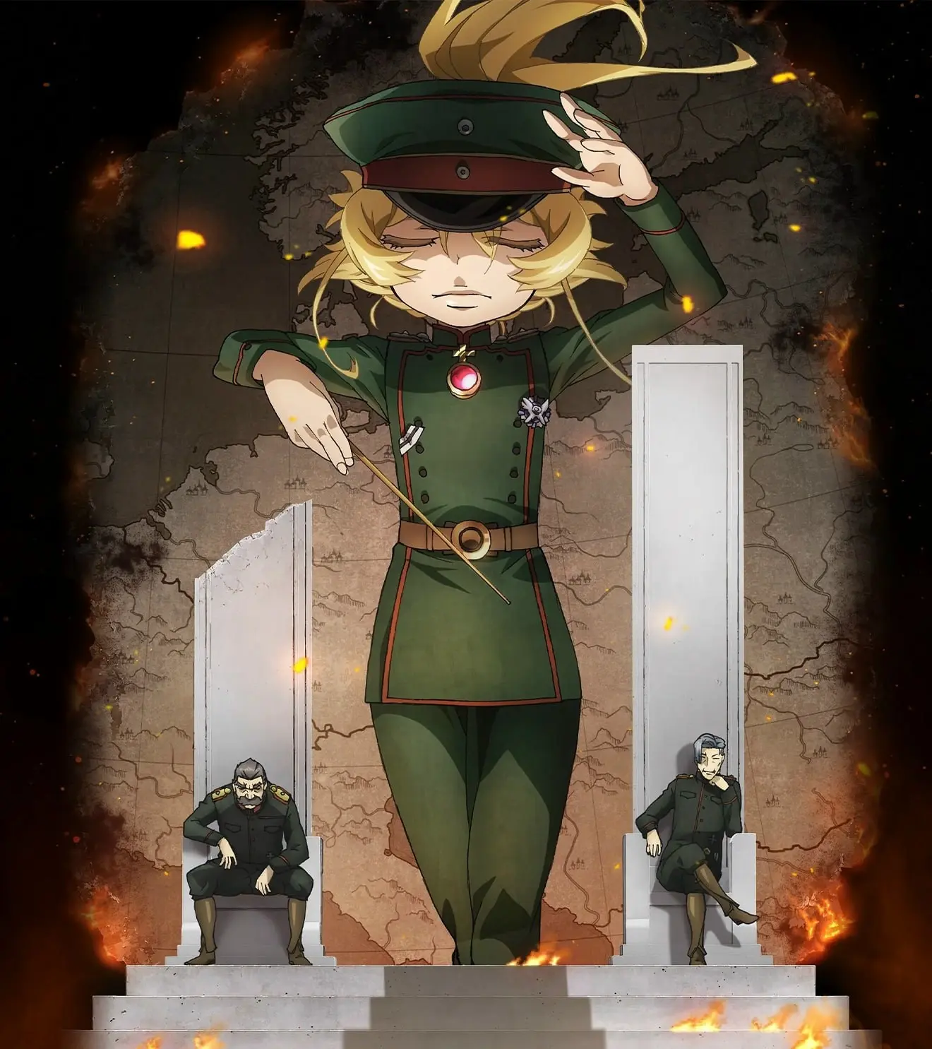 ⚡️Военные хроники маленькой девочки возвращаются!

Выдали точную дату и новый постер ко 2 сезону.
Ве