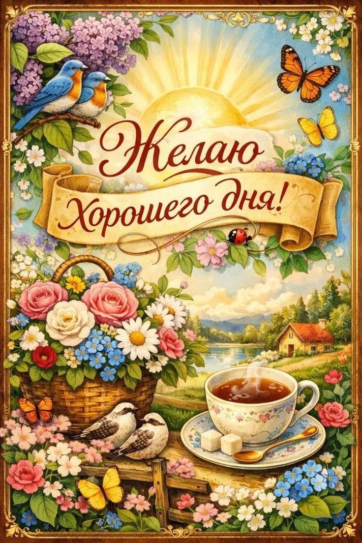 ХОРОШЕГО ДНЯ 🫶
#хорошегодня                   

🤗 МИР ДОБРЫХ ПОЖЕЛАНИЙ