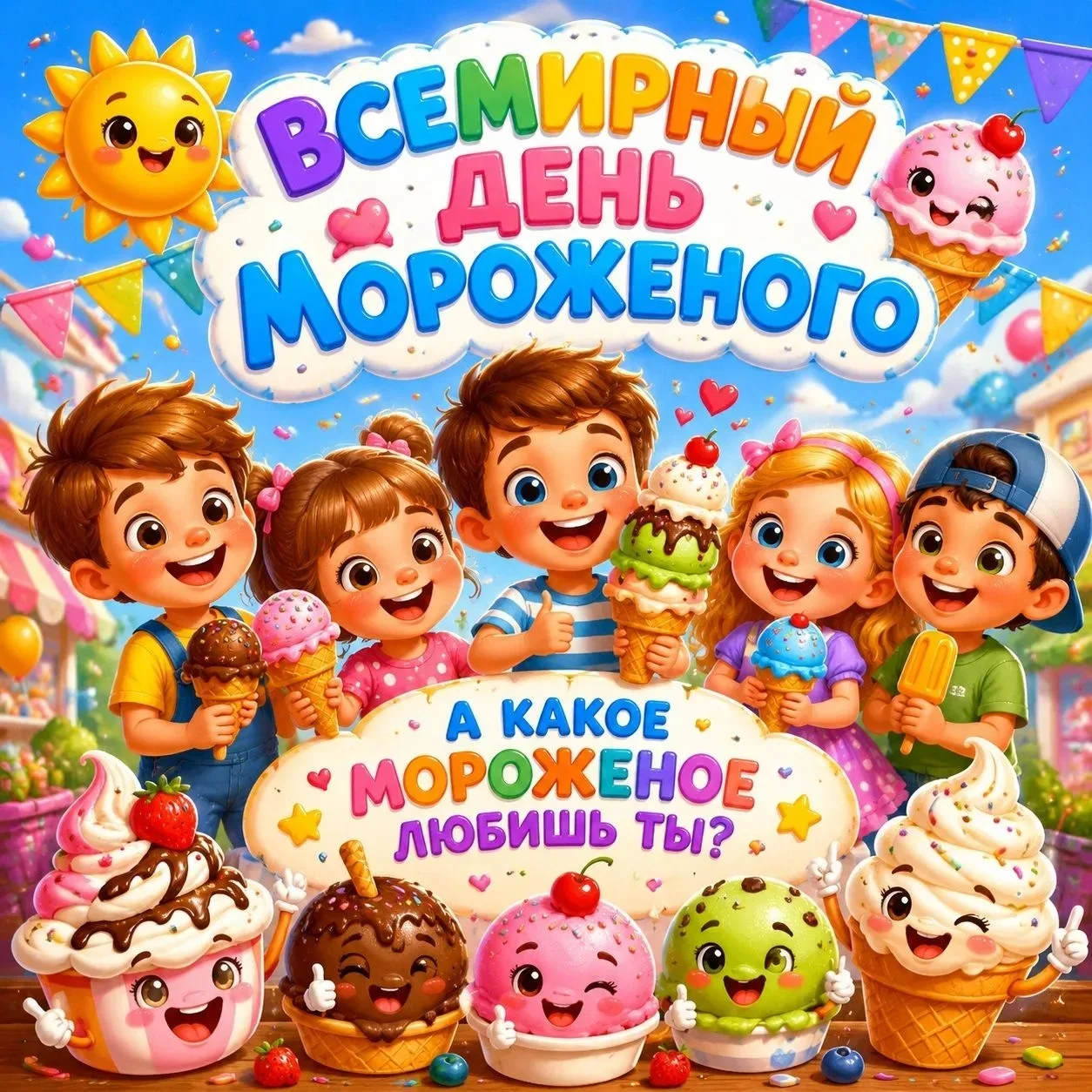 Пломбир, шоколадное или фруктовый лёд? 
⁣
У каждого из нас есть любимый вкус с детства.
⁣
Сегодня — 