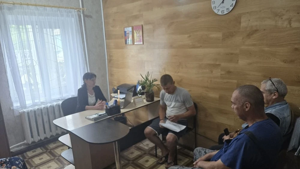 В территориальном отделении ГКУ ХО «Центр занятости населения Херсонской области» в Чаплинском муниц