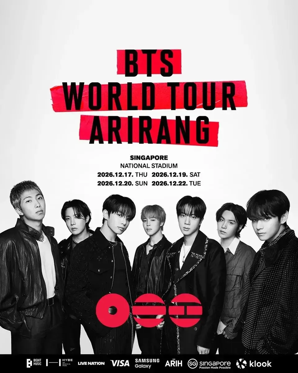 🔥 *ПАКЕТЫ НА КОНЦЕРТ BTS В СИНГАПУРЕ: ОГРАНИЧЕННОЕ КОЛИЧЕСТВО БИЛЕТОВ* 🇸🇬

🎸 Пожалуй, самое ожид