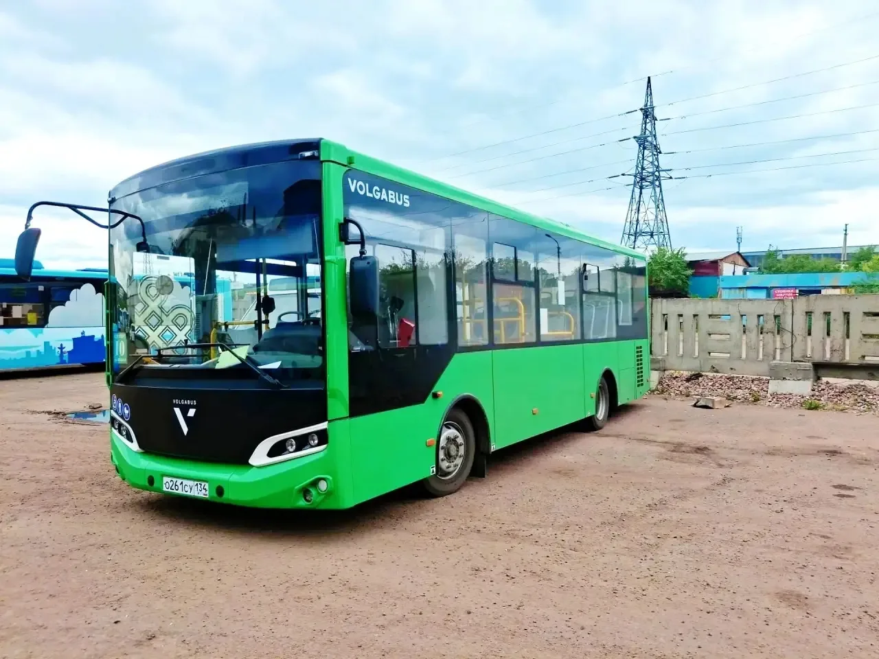 🚍Вчера на дороги нашего города вышел новенький тестовый пассажирский автобус среднего класса «Волго