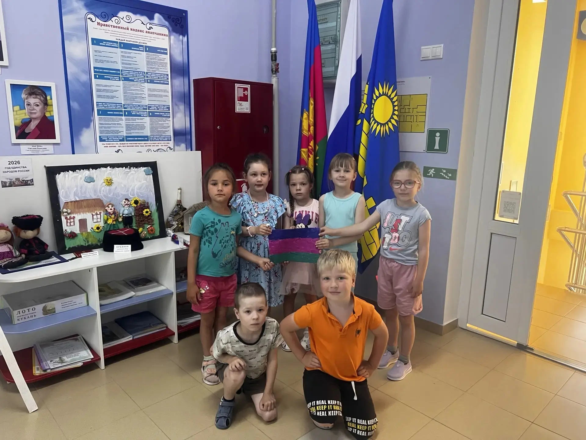 #дс_43_Буратино
В течение недели под тематическим названием «Мы живем в России» ребята группы «Знайк