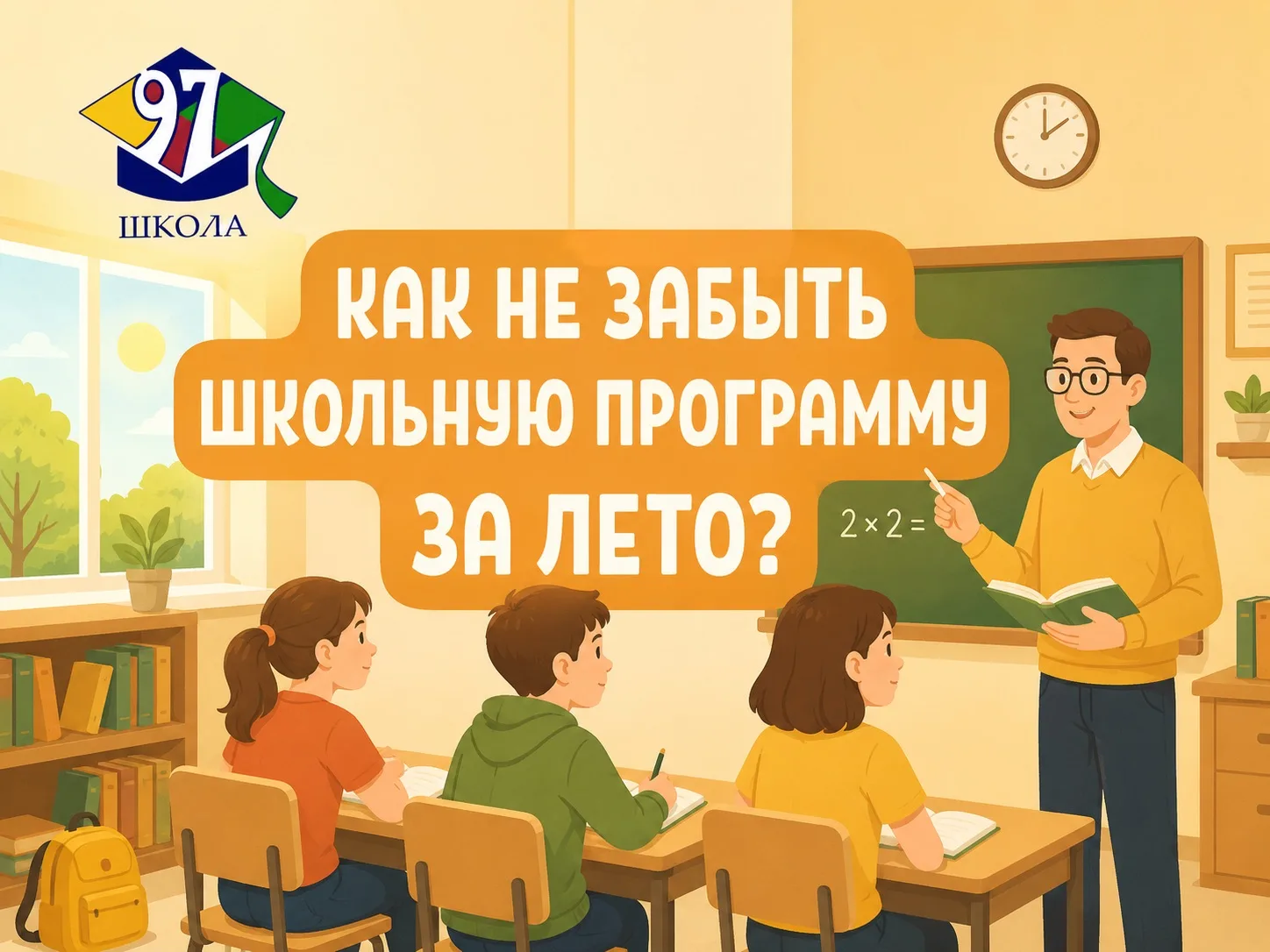 КАК НЕ ЗАБЫТЬ ШКОЛЬНУЮ ПРОГРАММУ ЗА ЛЕТО?

Этим летом мы запускаем рубрику с небольшими викторинами 