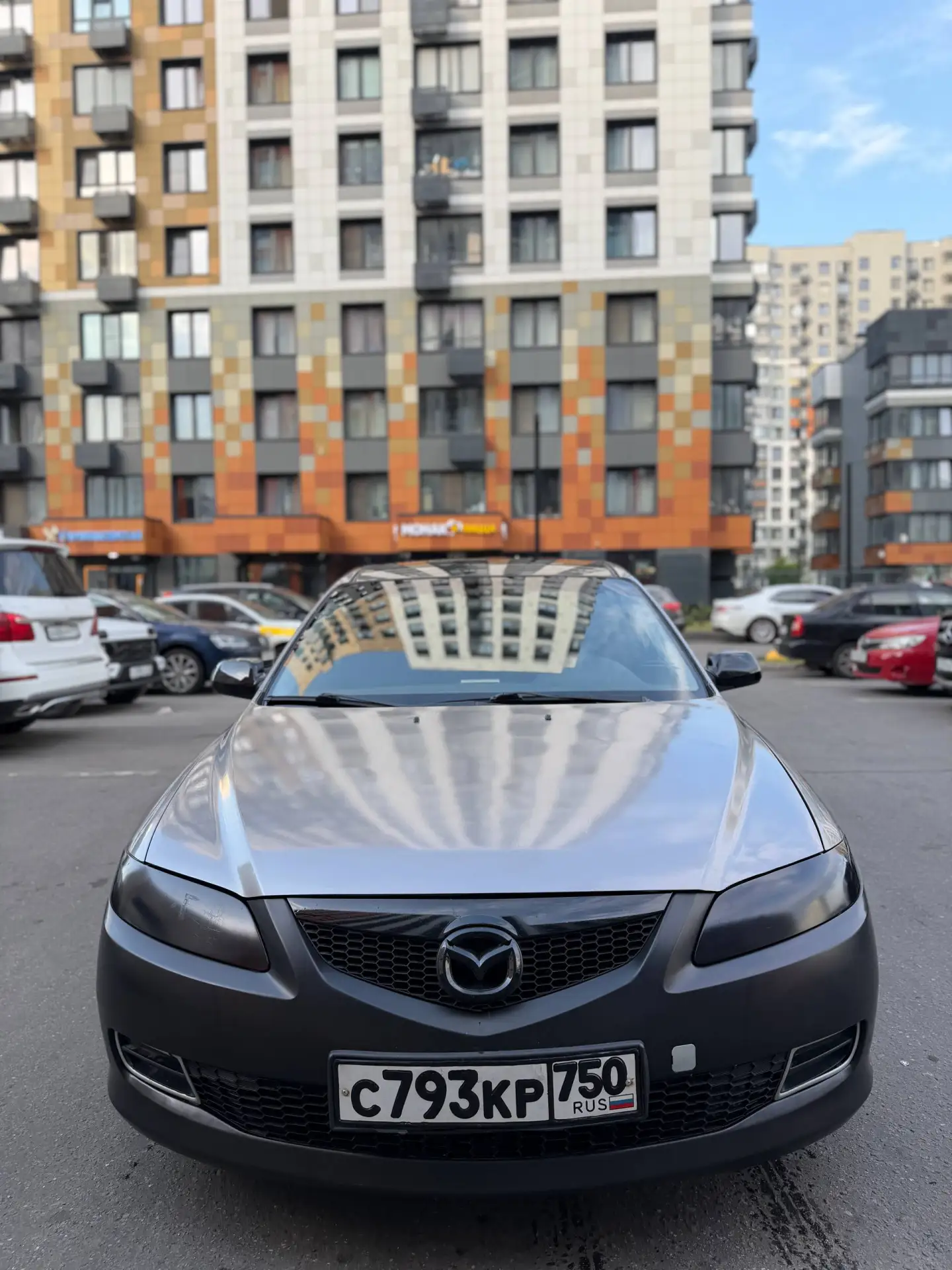 MAZDA 6
2.9 2006

Категория транспортного средства: В 
Цвет:Серебристый 

VIN: JMZGG12F771677436

Об