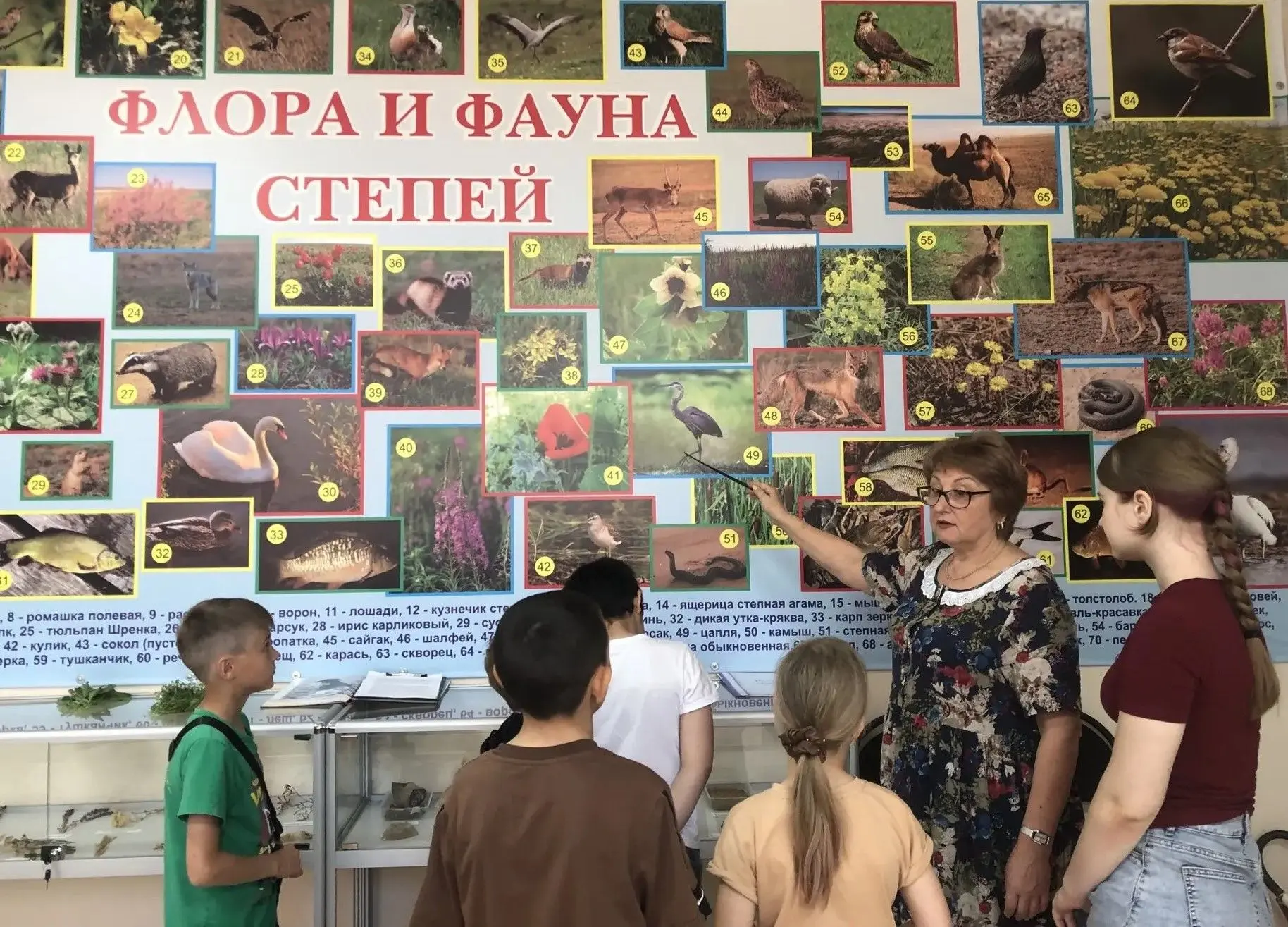 Для ребят из пришкольного лагеря гимназии №1 в отделе краеведения состоялся час познания «Кто такие 