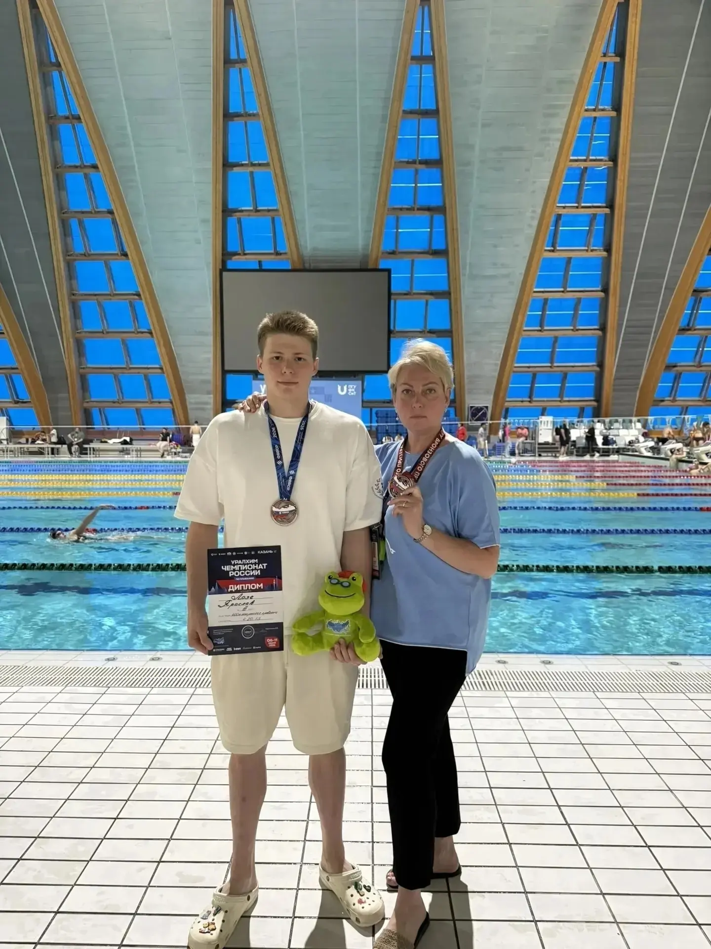 Чемпионат России по плаванию🏊‍♂️

📍г.Казань. Дворец водных видов спорта
📆6-11 июня 2026г.

Наш сп