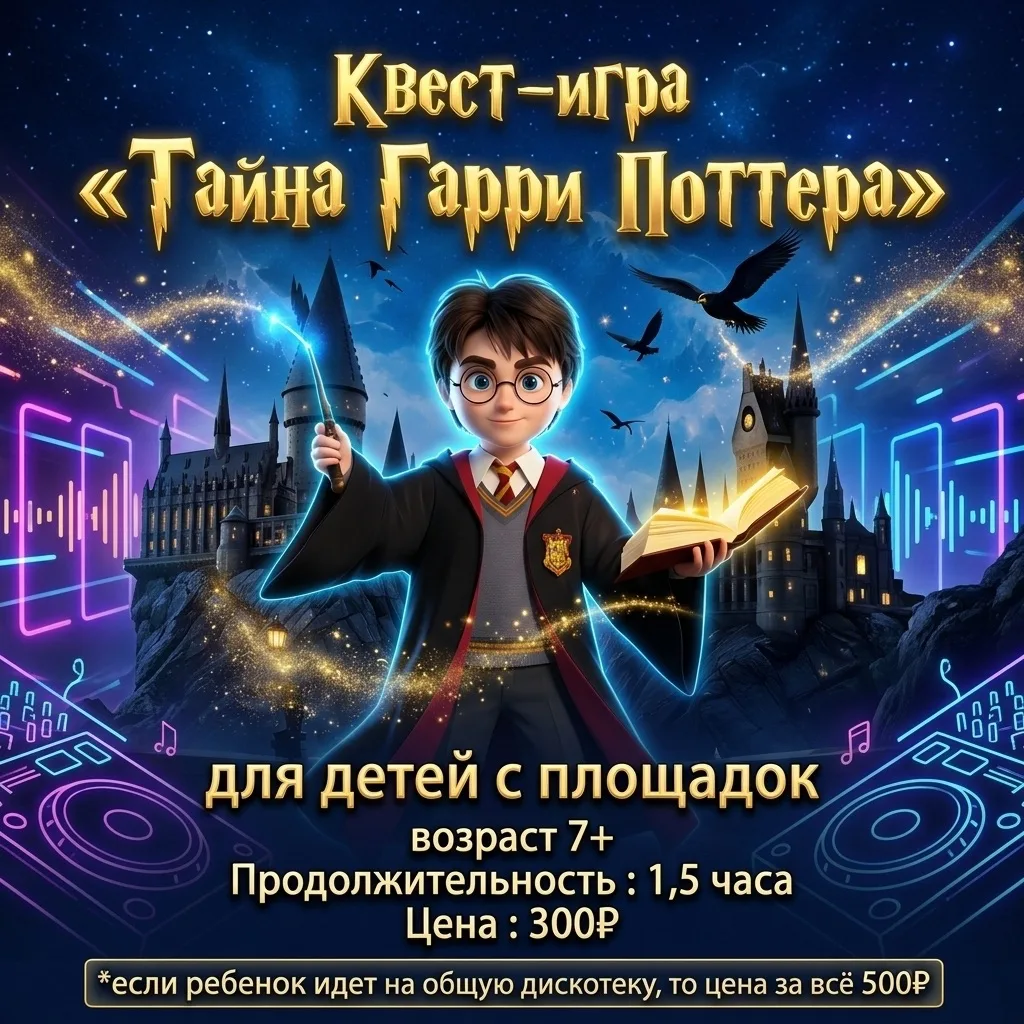 ⚡ ВНИМАНИЕ, ЮНЫЕ ВОЛШЕБНИКИ! ⚡

Ходят слухи, что в нашем пространстве скоро откроется портал в мир м