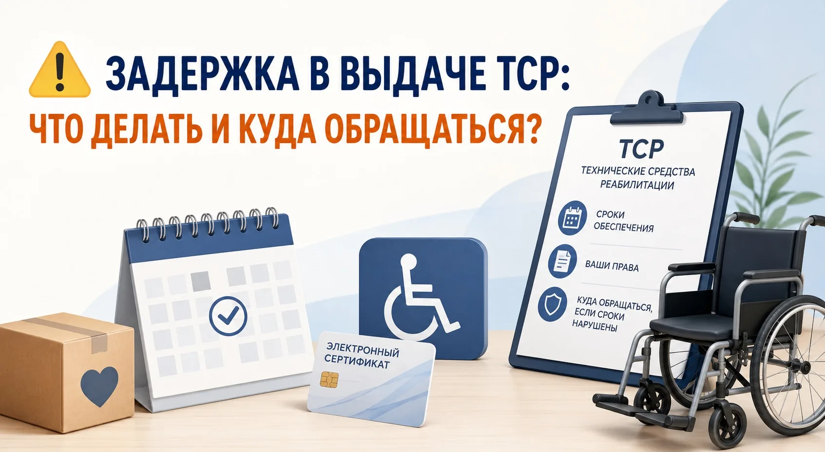 ⚠️ Задержка в выдаче ТСР: что делать и куда обращаться?

Напоминаем актуальные сроки обеспечения тех