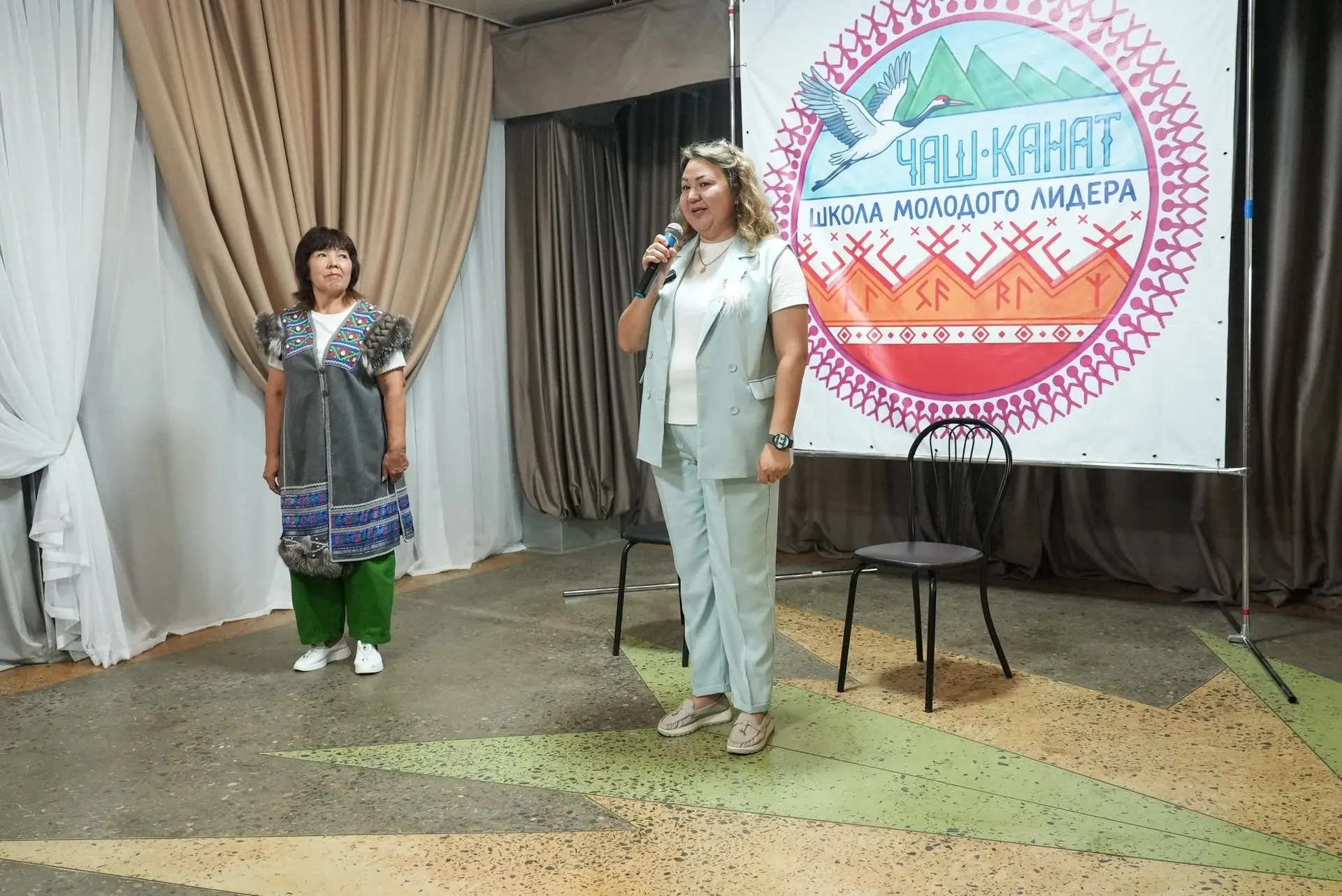 Сегодня стартовала смена школы молодых лидеров «Чаш канат». И начали они свой путь ярко и по-настоящ