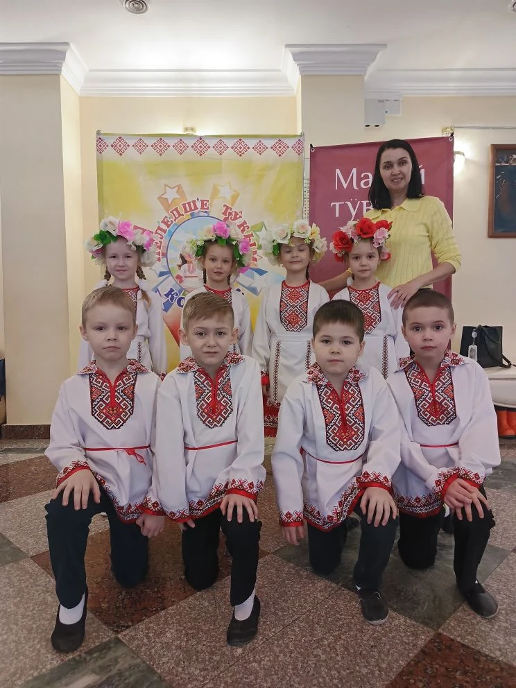 Сегодня наши воспитанники из подготовительных к школе групп приняли участие в республиканском конкур
