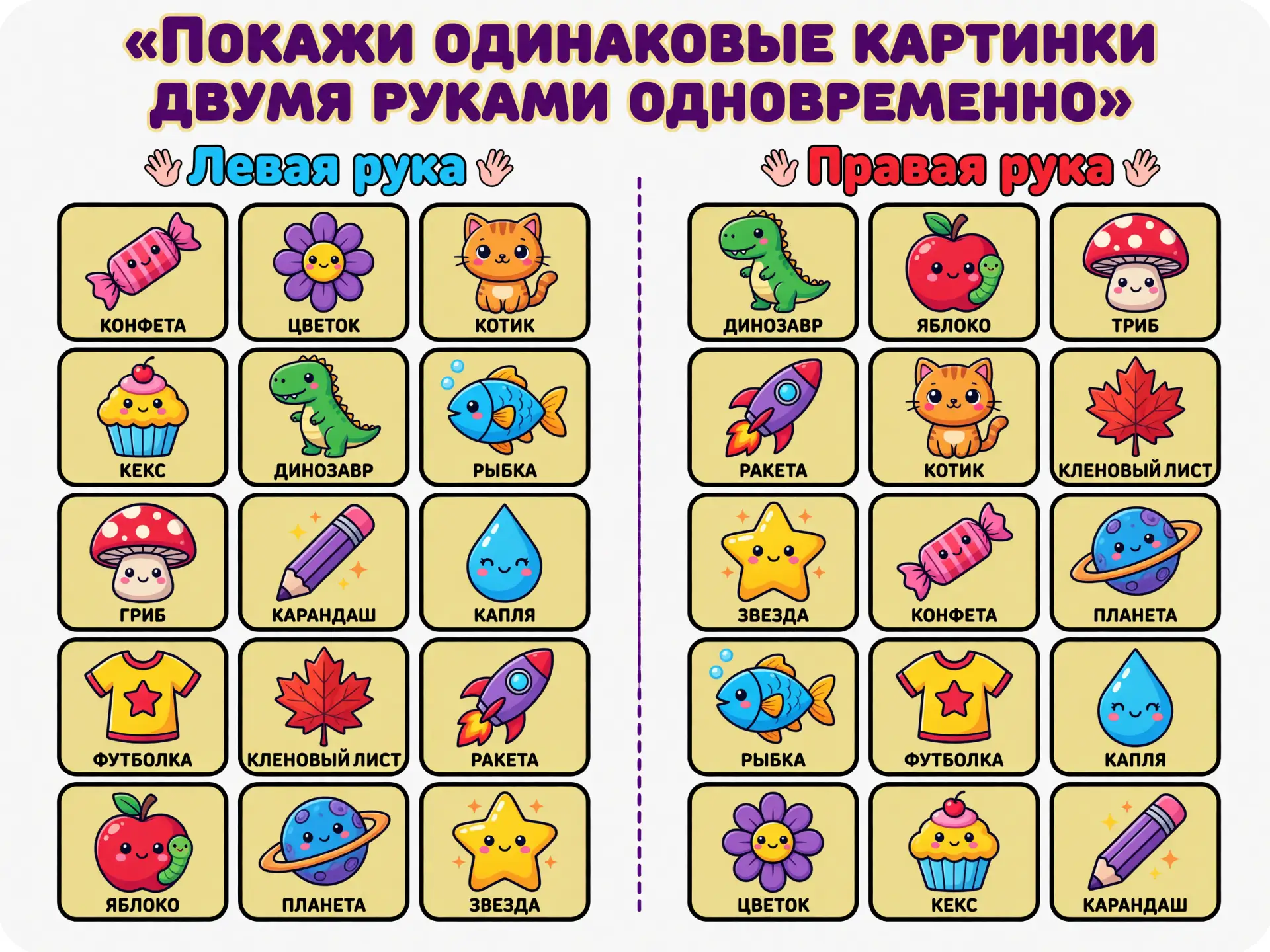 🖐️🖐️ Нейрогимнастика для детей: «Две руки одновременно»

А ваш малыш так сможет? 😉

Задание прост