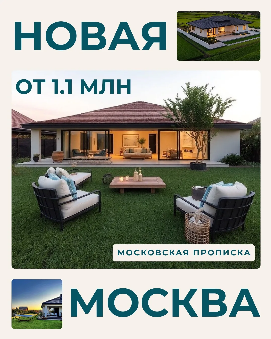 🏡 ЗАГОРОДНАЯ ЖИЗНЬ В ЧЕРТЕ ГОРОДА — ЭТО РЕАЛЬНО!

Представьте: утро начинается с пения птиц, а не с