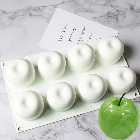 🍏 Форма для муссовых десертов «Яблоко 8 в 1» плотная !

🍏 Форма для выпечки полусфера 15в1 , 3,9 с