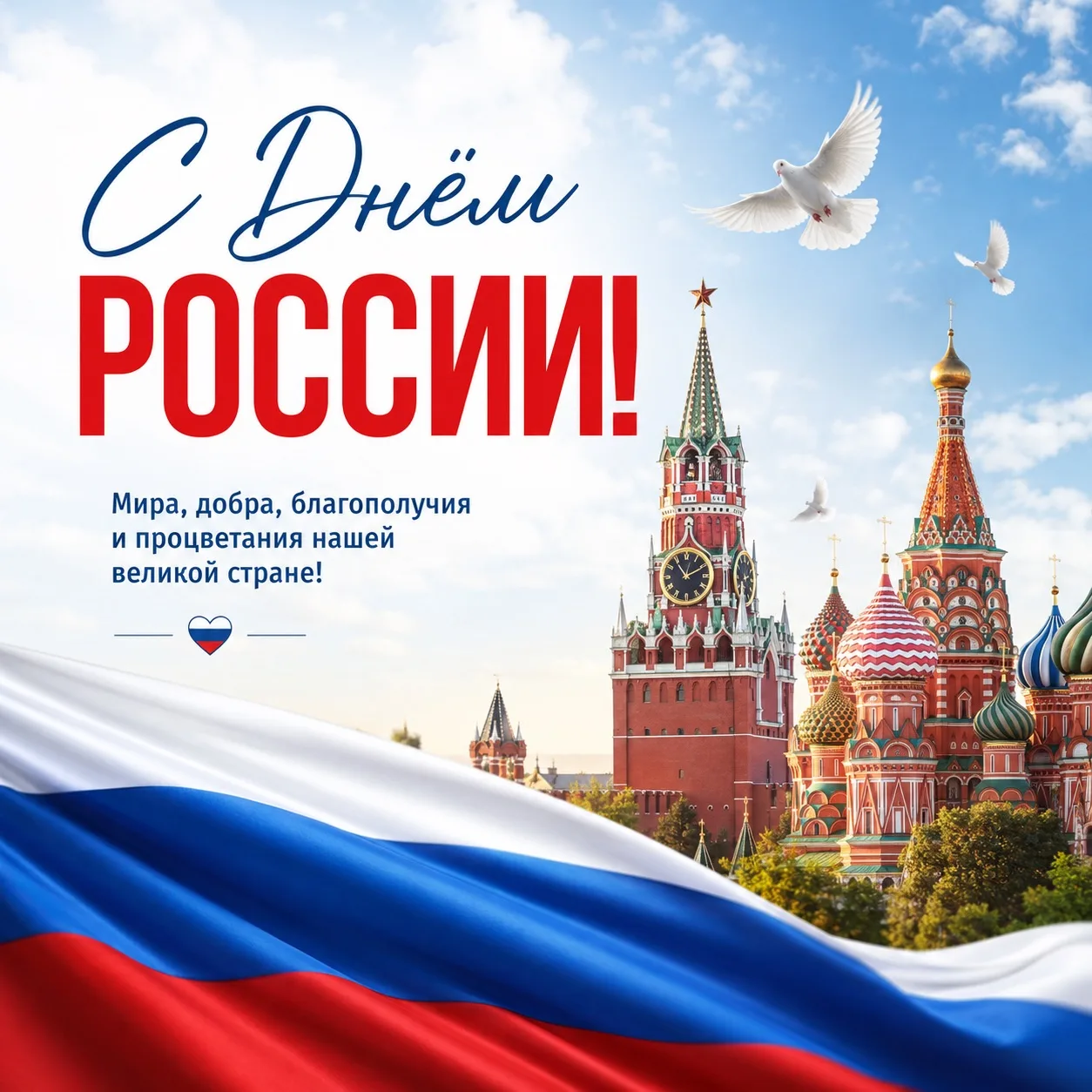 🇷🇺 С Днём России!

Сегодня мы отмечаем праздник, который объединяет миллионы людей, любящих свою Р
