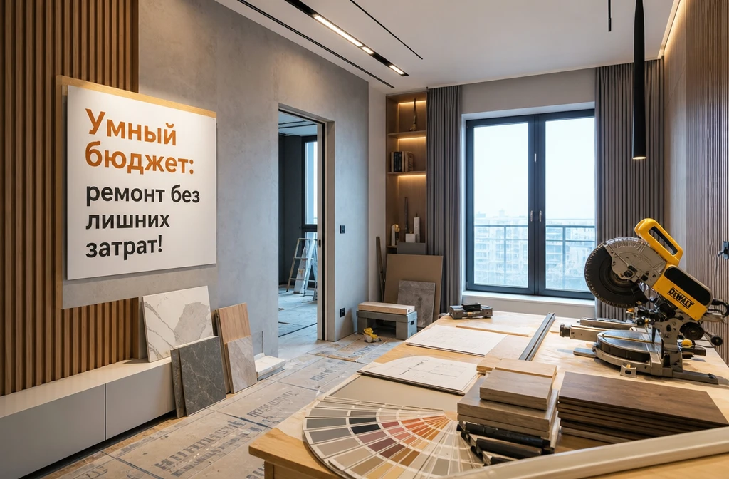 🛠️ Ремонт — это не хаос, а управляемый процесс! Задумывались, как оптимизировать свой бюджет? «Конс