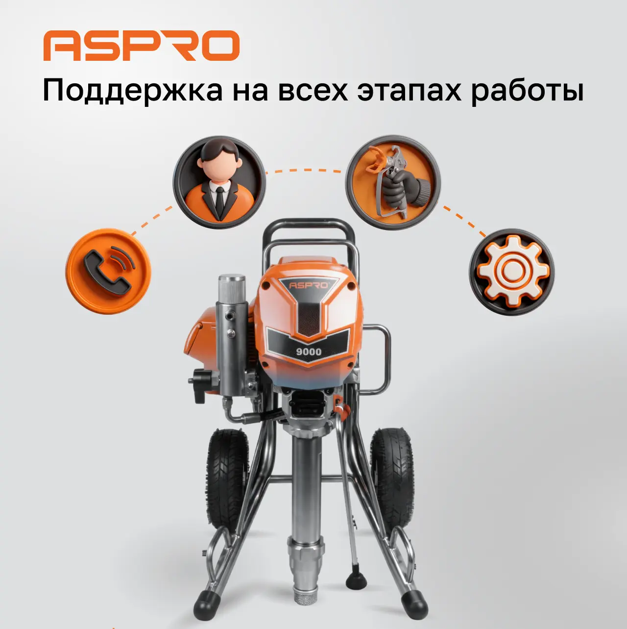 Почему профессионалы доверяют ASPRO? 🔧 

Потому что вместе с оборудованием они получают сервис, под