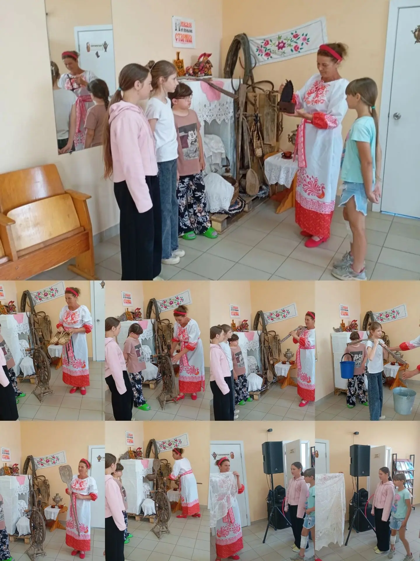 ✨В Исаковском сельском Доме культуры оформлен мини-музей "Живая и поныне старина".И сегодня заведующ