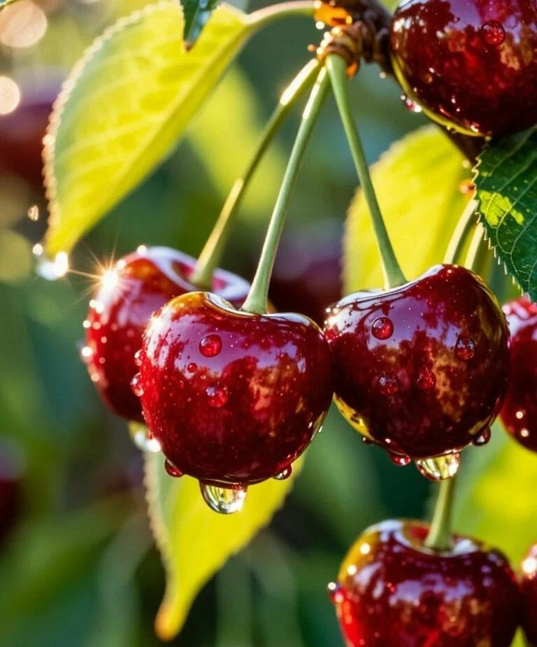 #УтроSkinMed

Сезонная польза для здоровья - черешня 🍒

Черешня - одна из самых полезных летних яго