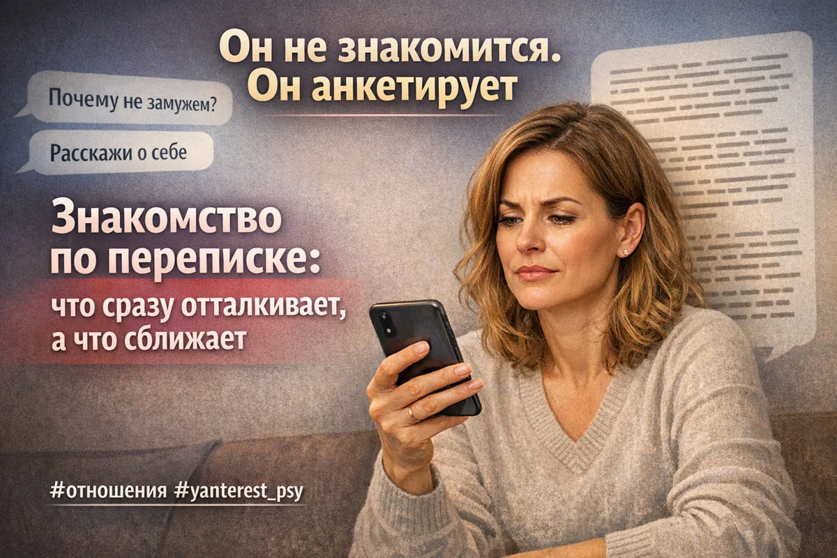 Знакомство по переписке: что сразу отталкивает, а что сближает

«Почему без детей и почему не замуже