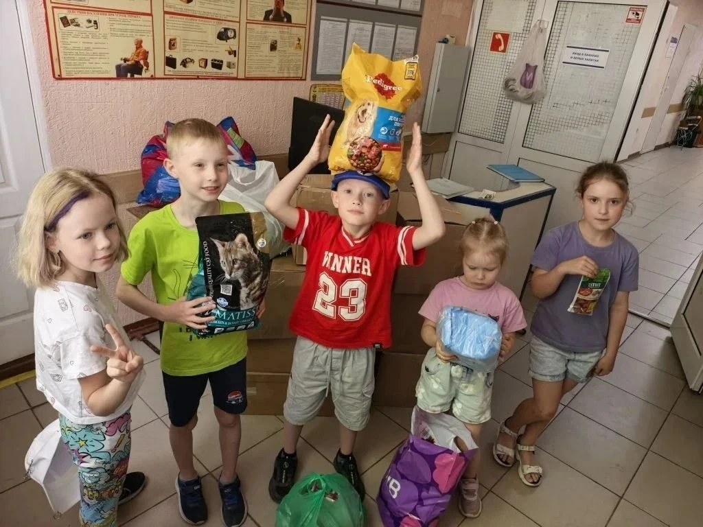 Помощь бездомным животным реализована🐶

Напоминаем, в рамках занятий программы «Орлята России» учен