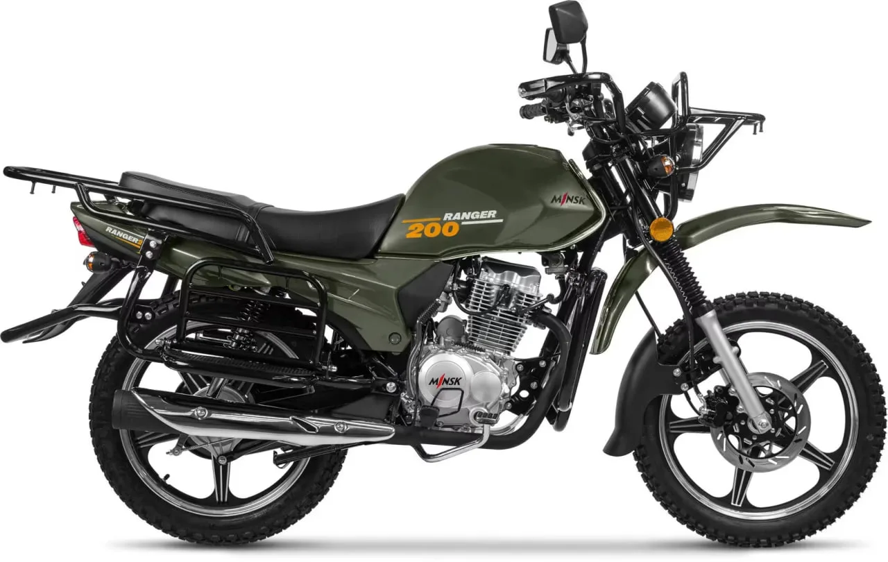 Белорусский мотоцикл Minsk Ranger 200 российской сборки оценили в 137 тысяч рублей
*Бюджетный вариан