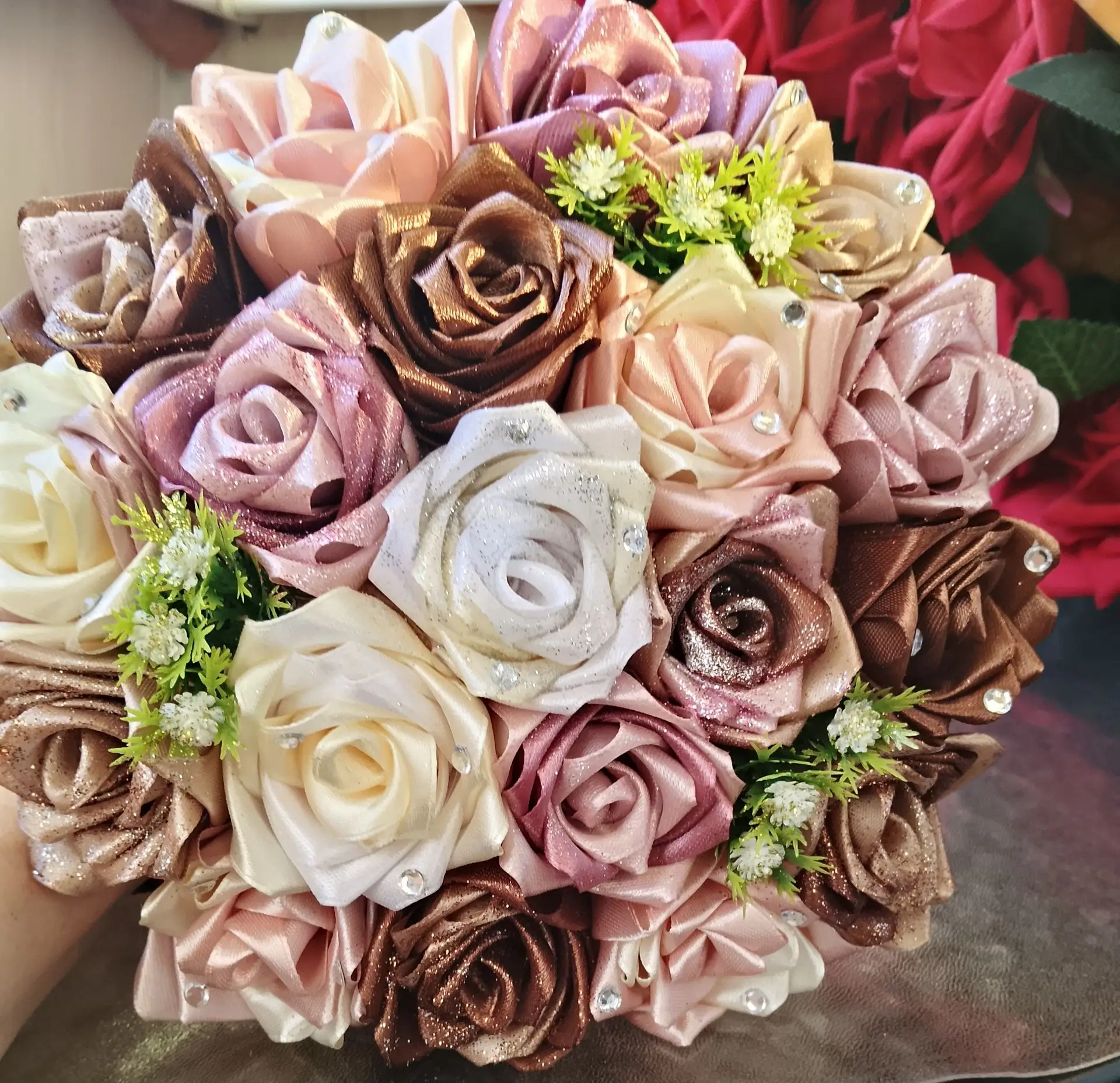 Букеты 💐 из атласных роз 🌹🌹🌹 в наличии ... Пишите в личку 📩