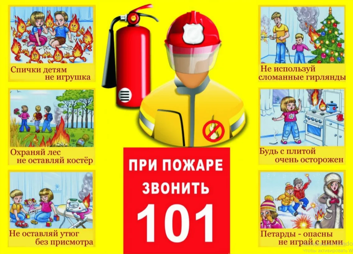 Большинство пожаров с участием детей начинаются с простого интереса к огню.
Чтобы летние каникулы ос