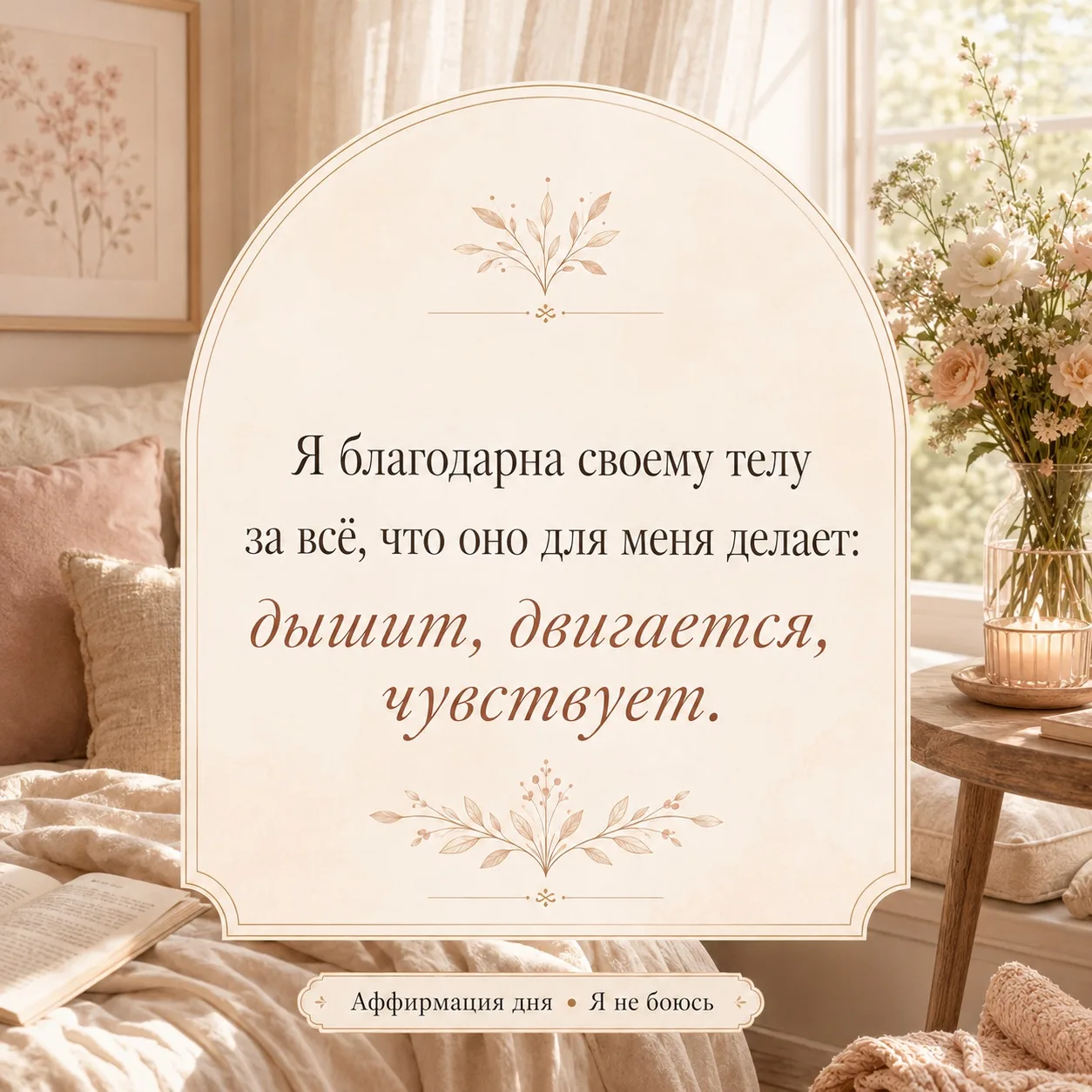 🧡 – благодарю!

✨Я не боюсь✨
