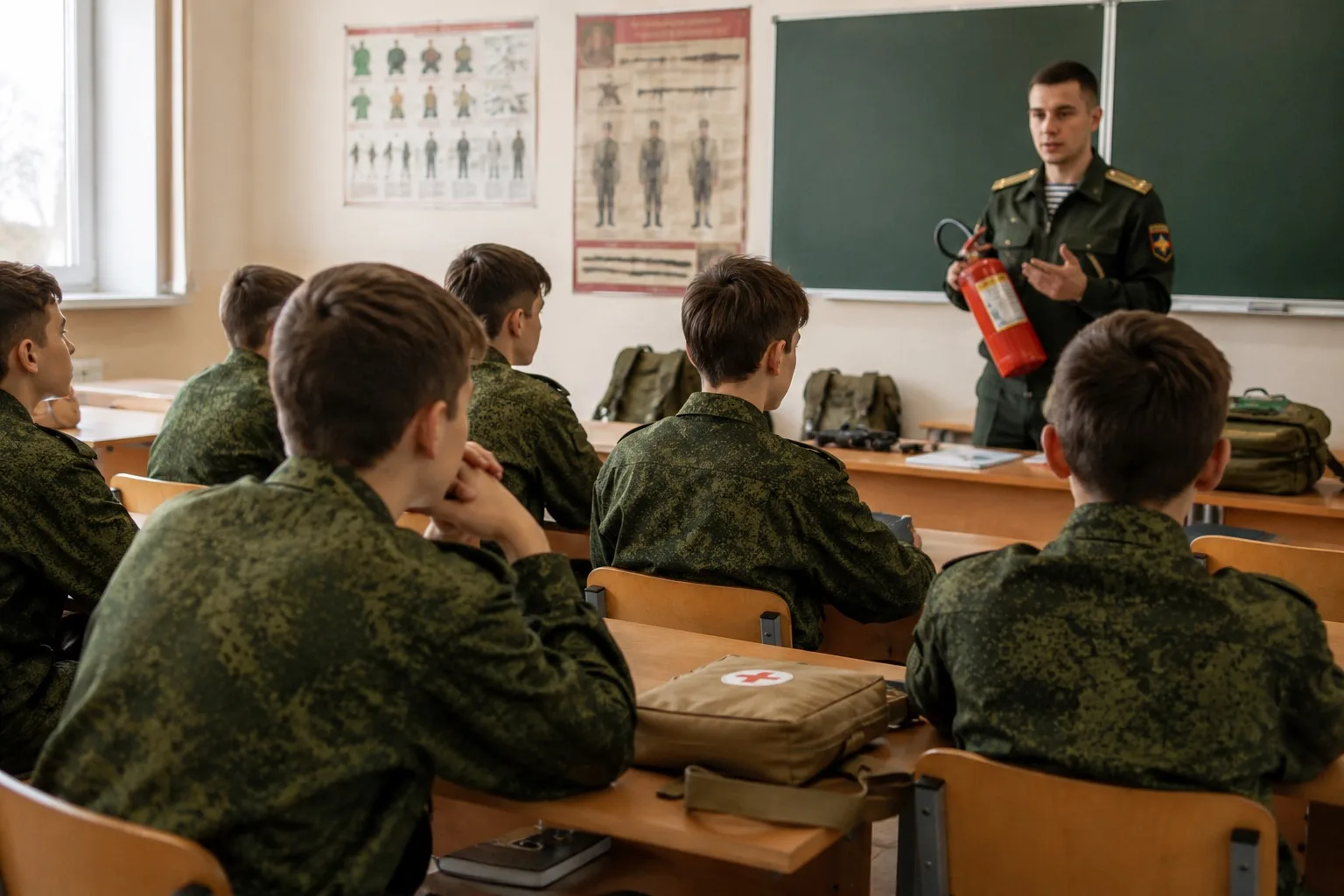 🪖 С 1 сентября в школах появится новая программа по предмету «Основы безопасности и защиты Родины»
